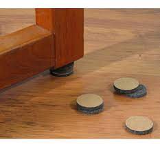 After wasting a lot of money and time trying different furniture glides that were garbage, i finally found the perfect chair glides that were made and designed for hardwood floors. Floor Care Safeglide Felt Floor Protectors Self Adhesive Chair Glides 1 In Self Adhesive Brown Chair Glides