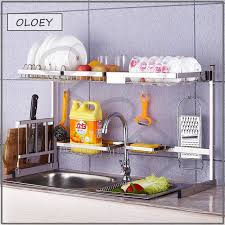 304 stainless steel sink drain rack