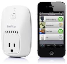 The Wemo Switch Plugs Into An Electrical Outlet Then You Plug A Lamp Or An Appliance Into The Switch The Wemo Sw Belkin Wemo Ipad Accessories Home Automation