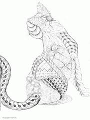 Free printable paint by numbers for adults coloring pages are a fun way for kids of all ages to develop creativity, focus, motor skills and color recognition. 100 Animal Coloring Pages For Adults Difficult