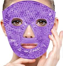 Amazon.com: 2pcs Gel Beads Face & Eye Masks Kit Hot/Cold Mask Cooling  Ice/Heat Facial Eye Pack Therapy for Puffy Eyes, Migraines, Headaches, Pain  Relief with Soft Back Reusable Gift : Health &