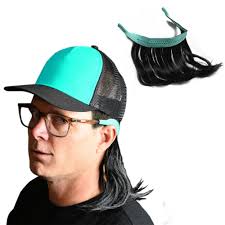 Amazon.com: STOKIES Mullet Wig Eyewear Retainer 70s 80s Costume Cosplay  Party