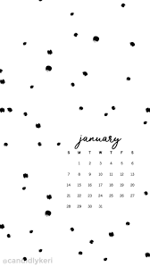 Black And White Polka Dot Iphone Wallpaper Black And White Polka Dot Splatter Paint January Calendar 2018 Wallpaper You Can Download For Free On The Iphone Wallpaper Calendar Wallpaper Mobile Wallpaper