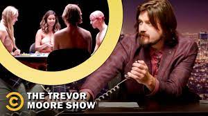 He also created tv shows for channels like comedy central and disney channel. Achieving World Peace With Flat Earth Theory Strip Board Games And Cool Cat The Trevor Moore Show Youtube