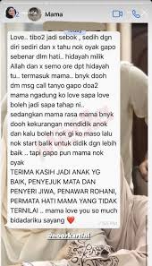 Download mp3 hidayah milik allah dan video mp4 gratis. Tanya Apa Doa Mama Ketika Mengandungkan Lofa Hidayah Milik Allah Ini Teks Si Ibu Di Whatsapp Buat Neelofa Media Hiburan