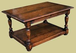 I looked whenever we hiked. A Fairly Plain And Simple Fruitwood Coffee Table With Potboard