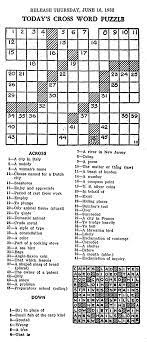 Crossword puzzle flat icons set. Comics Kingdom Ask The Archivist Crossword Puzzles 2015 07 02