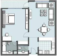 One Room Floor Plan Jpeg 640 634 Pixels Change Small Bath To Walk In Closet Tiny House Floor Plans House Floor Plans Small House Plans
