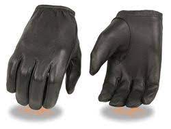 Mens Lightweight Deerskin Leather Motorcycle Gloves Short Wrist Leather Driving Gloves Deerskin Leather Leather