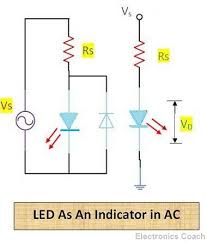 A resistor restricts the flow of charge. What Is Led Construction Working Characteristics Applications Electronics Coach