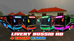 Below are some of bus simulator indonesia top features: Livery Bussid Hks Racing Hd 4 Varian Warna Youtube