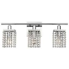 Our modern sconce is made with. 3 Light Crystal Bathroom Vanity Light Buy Online In Tajikistan At Tajikistan Desertcart Com Productid 35378586