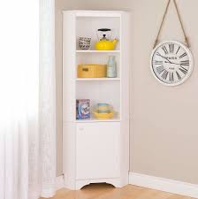 In a handsomely painted wood with glass front, these cabinets utilize a space without wasting even an inc… China White Uv Painting Antique Furniture Tall 1 Door Corner Storage Cabinet Living Room Furniture China Home Furniture Tv Cabinet