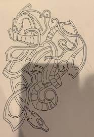 5 out of 5 stars. My First Attempt At Some Ringerike Style Art Norse