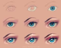 Eye Step By Step By Yuuza On Deviantart Digital Painting Tutorials Eye Painting Eye Drawing Tutorials