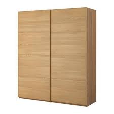 Pax wardrobe frame, white stained oak effect 100x58x236 cm. Pax Wardrobe With Sliding Doors Pax Malm Oak Oak 200x44x236 Cm S39875514 Reviews Price Comparisons