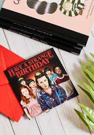 Birthday greeting card,a6,stranger things,tv show card,best friend,funny greeting cards,quotes.fun quotes,tv show quotes,birthday #7.2. Buy Central 23 Multicolor Stranger Things Birthday Card For Women In Mena Worldwide Stranger Things Birthday Card