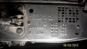 If you are not able to locate the paint code, your other option is to call a kia dealer. Mercedes 190e Paint Codes Mercedes Benz Forum