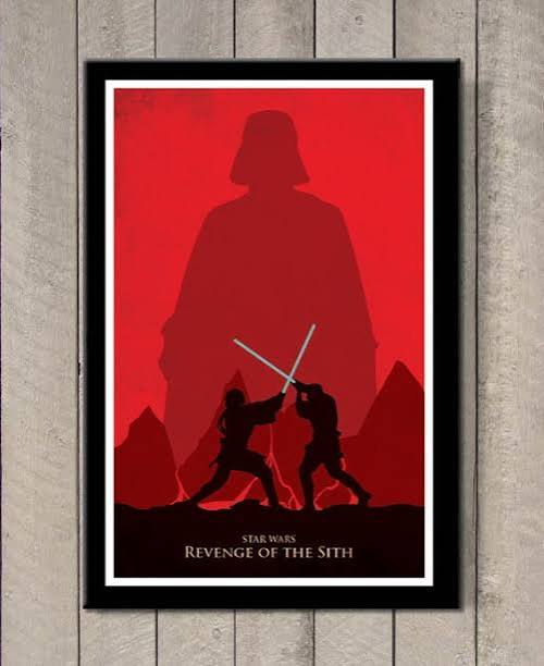Star Wars Poster: Episode III – Revenge of the Sith - Etsy