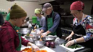 soup kitchen now serving to go meals as