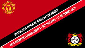 Bayer 04 leverkusen symbol logo brands for free hd 3d list all logos logotypes and symbols page 6 wallpapers. Manchester United V Bayer 04 Leverkusen Wallpaper 1920x1080 Reddevils