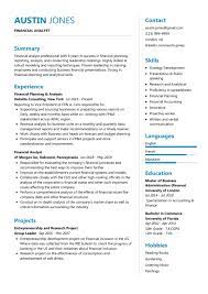 Other formats can mess up your resume layout, but a pdf format will preserve your resume layout across multiple platforms. Financial Analyst Resume Example Cv Sample 2020 Resumekraft
