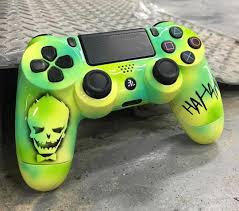 Joker Controller Ps4 Playstation4 Playstation Ps4 Controller Custom Ps4 Controller Ps4