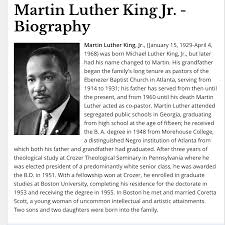 Biografia Imagen De Martin Luther King Martin Luther King Jr Children S Biography Study That Is Well Known By Students For His Exemplary Work And Ac Martin Luther King Jr Nobel Peace Prize King Jr