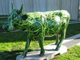 Vine Cow By Tank The Artist Shepparton Australia Cow Parade Cow Elephant Parade