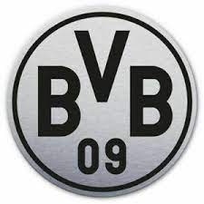 The borussia dortmund logo colors with hex & rgb codes has 2 colors which are black (#000000) and pantone yellow (#fde100). Alu Dibond Logo Silber Bvb Bundesliga Sport Deko Fan Borussia Dortmund Fussball Ebay