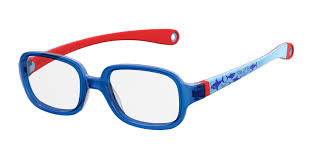 Kids By Safilo Sa0003 N Eyeglasses Blue Red Wood 0x2d