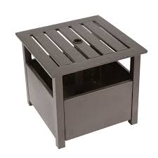 California Umbrella Sunmaster Patio Side Table Umbrella Base Multiple Colors Walmart Com In 2020 Table Umbrella California Umbrella Stylish Side Table
