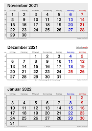 Monatskalender 2021 kostenlos zum ausdrucken. Kalender Dezember 2021 Als Pdf Vorlagen