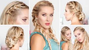 Whether you are looking for short, long or medium variants, you can use the ideas of curly hairstyles … Cute Easy Hairstyles For School Medium Long Hair Frisuren Fur Lange Haare Youtube