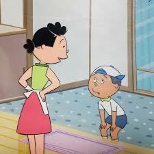 □サザエさん□セル画□長谷川町子□アニメ、マンガ、漫画□D9