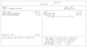 Read reviews on the premier pay slip tools in the industry! Excel Pay Slip Template Singapore 5 Basic Payslip Template Word Salary Slip Basic Payslip Template By Pinterest Com