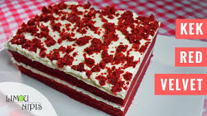 Top them off with a this is my fav red velvet recipe. Kek Red Velvet Sangat Moist Youtube