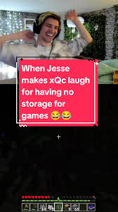 Jesse Makes XQC Laugh with Storage Woes