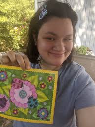 Mess free glitter art !?