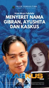 Viral di Medsos X, akun Kaskus fafafufu yang menjelek-jelekkan Prabowo  dengan kata tidak pantas ini diduga milik Cawapres Gibran Rakabuming.,  Menurut kalian gimana sob?, #gibranrakabumingraka ...