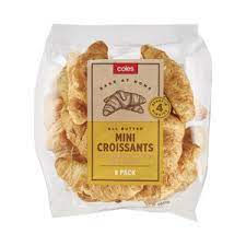 Croissants are notoriously hard to make. Coles All Butter Mini Croissants 8 Pack Coles Online