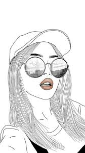 Create digital artwork to share online and export to popular image formats jpeg, png, svg, and pdf. Girl Sketch Wallpapers Top Free Girl Sketch Backgrounds Wallpaperaccess