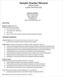 Cv examples see perfect cv examples that get you jobs. Teacher Resume Sample 37 Free Word Pdf Documents Download Free Premium Templates
