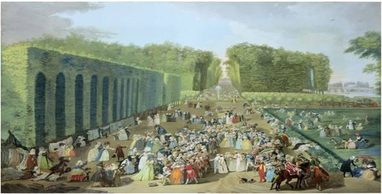 File:Charles-Eloi Asselin - Promenade of the Ambassadors of Tipu Sultan in the Park of Saint-Cloud.jpg - Wikimedia Commons