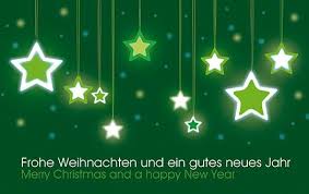 Weihnachten um die welt powerpoint präsentation. Weihnachtskarte Grune Sternenkette Mit Deutsch Englischem Weihnachtsgruss Weihnachtskarten Weihnachtsgrusse Karten