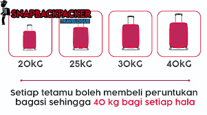 With unbeatable airfare deals to malaysia from airasia, you can dive into the culture and adventure of malaysia without going beyond your travel budget. Saiz Dan Berat Bagasi Dibenarkan Serta Caj Bayaran Untuk Menaiki Pesawat Airasia