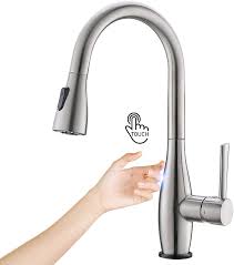 Maybe you would like to learn more about one of these? Buy Crea Touch Sensor Kitchen Tap Pull Out Kitchen Mixer Tap With Dual Function 360 Swivel Mixer Tap For Kitchen Sink Single Handle Kitchen Sink Mixer Tap Stainless Steel Online In Turkey