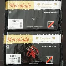 Sugar, vegetable fat, cocoa solid, emulsifier, flavor. Tbk Makmur Mercolade Dark White Chocolate Compound Harga Facebook