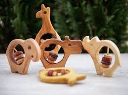 Wooden Rattle Toy Baby Toys Wooden Rattle Animal Choose Any Etsy Wooden Baby Toys Wood Baby Toys Wooden Toys