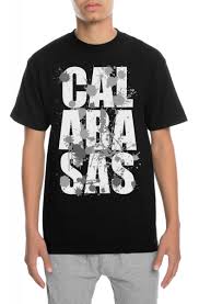 The Splatter Calabasas Tee In Black